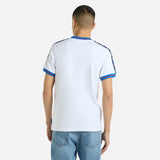 Umbro Mens Brilliant White - Adult Infilled Tape T-Shirt