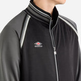 Umbro Mens Black / Iron Gate - Adult Monogram Anthem Jacket -