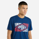 Umbro Mens Estate Blue - Adult Origins T-shirt