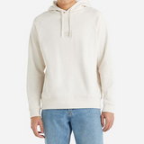 Umbro Small Logo Hoodie White Sand