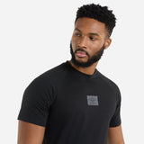 Umbro Mens Black - Adult Small Logo Tee