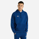 Umbro Mens Estate Blue - Adult Textured Hoodie - Umbro Sale Jumpers