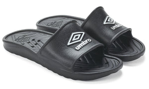 Umbro Mens Black / White - Adult TT Shower Slides