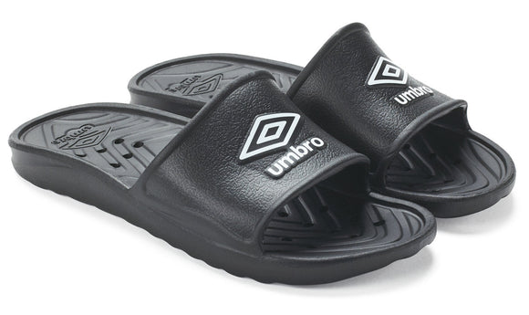 Umbro Mens Black / White - Adult TT Shower Slides