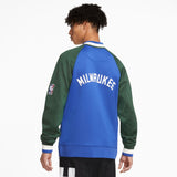 NIKE DRI-FIT NBA MILWAUKEE BUCKS SHOWTIME CITY EDITION JACKET