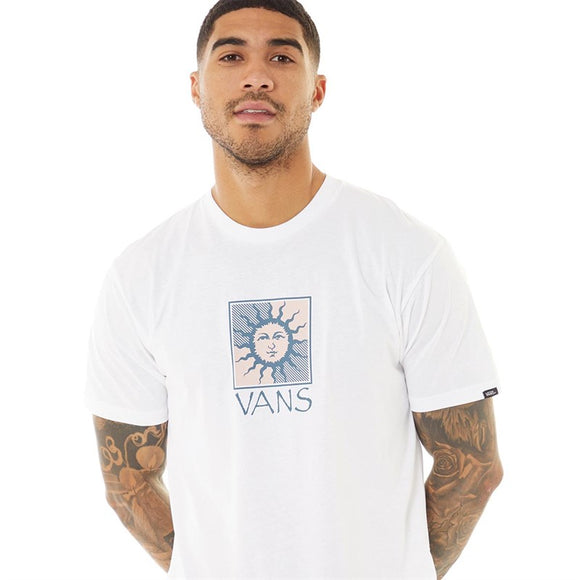 Vans Mens Rooted Sound T-Shirt White