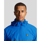 Blue Lyle And Scott Water Resistant Hooded Jacket -