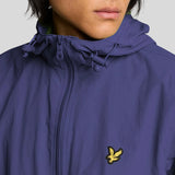 Lyle And Scott Water Resistant Hooded Jacket in Purple