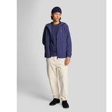 Lyle And Scott Water Resistant Hooded Jacket in Purple