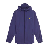 Lyle And Scott Water Resistant Hooded Jacket in Purple