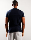 Weekend Offender High Graphic T-Shirt dark blue