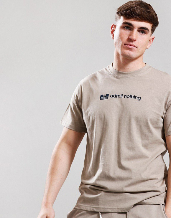 Weekend Offender Admit Nothing T-Shirt Dark Stone/Navy