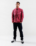 Weekend Offender Arrow Highway Overshirt Rhubarb