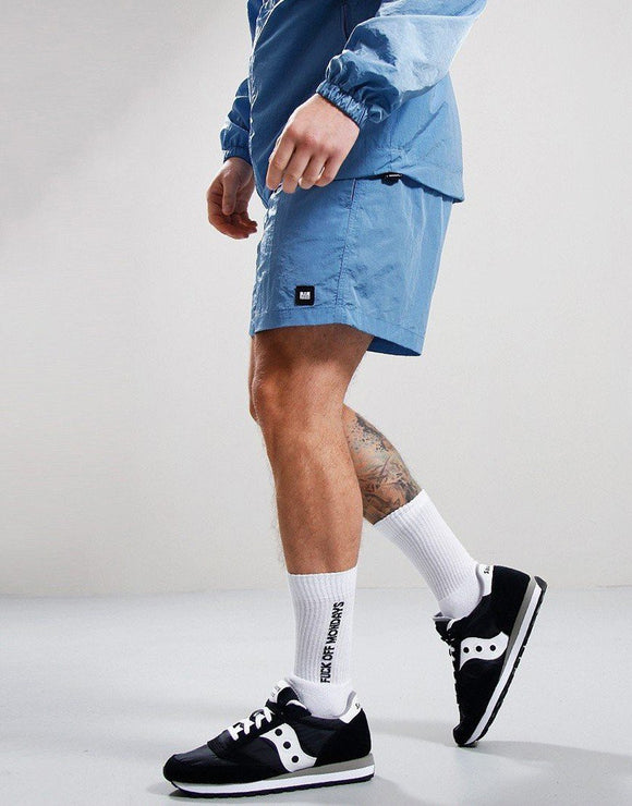 Weekend Offender Badge Swim Shorts Cirrus Blue
