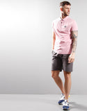 Weekend Offender Barnum Polo Shirt Blush