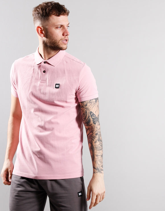 Weekend Offender Barnum Polo Shirt Blush