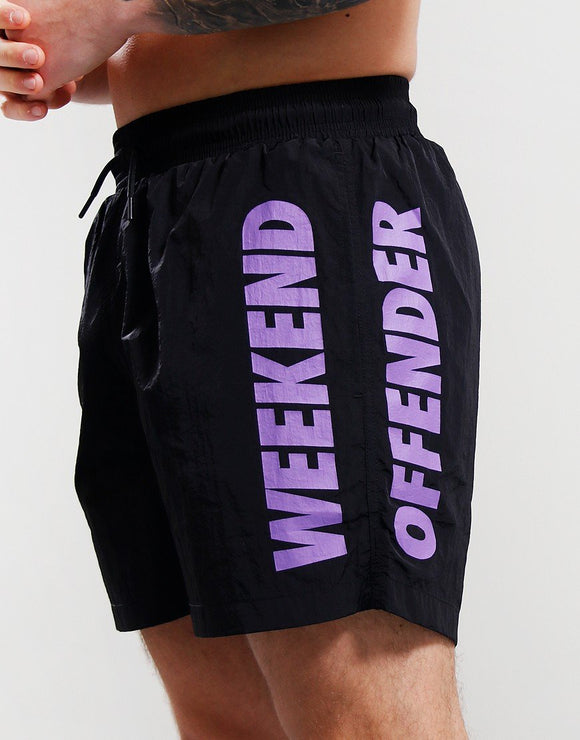 Weekend Offender Badge Swim Shorts Cloud