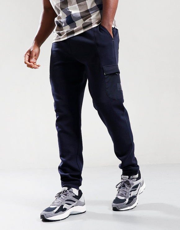 Weekend Offender Estefano Cargo Jogger Pants Navy