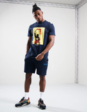 Weekend Offender Flare T-shirt Navy