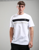 Weekend Offender Golding T-Shirt White/Greige/Black