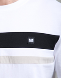 Weekend Offender Golding T-Shirt White/Greige/Black