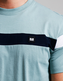 Weekend Offender Le Carre T-Shirt Sycamore/Navy/White