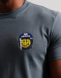 Weekend Offender Metropolitan Peace T-Shirt Zinc
