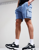 Weekend Offender New Carillo Shorts Cadet Blue