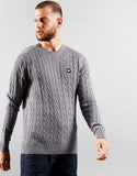 Weekend Offender Platinum Knit Midium Grey