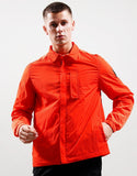 Weekend Offender Porter Overshirt Orange Peel
