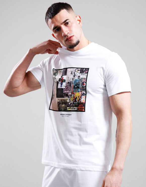 Weekend Offender Posters T-Shirt White