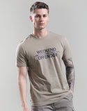 Weekend Offender Recife T-Shirt Dark Stone