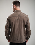 Weekend Offender Shields Overshirt Tobacco