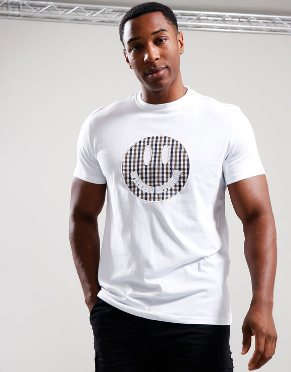 Weekend Offender Tambay T-Shirt White/Mid House Check