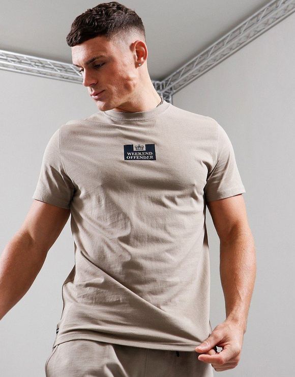 Weekend Offender The Heights T-Shirt Dark Stone/Navy