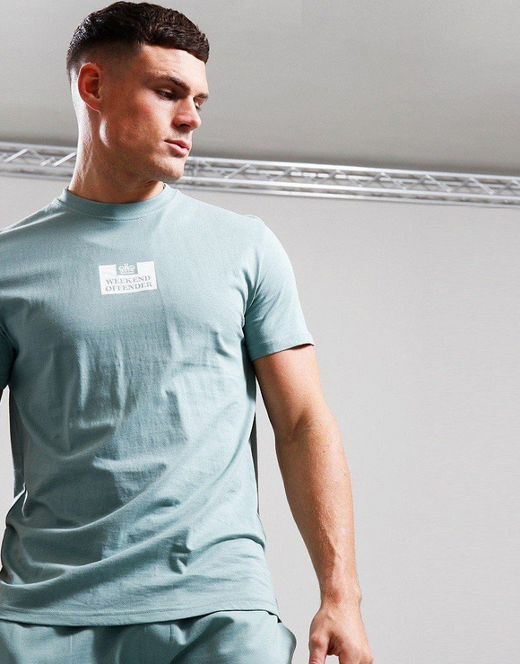 Weekend Offender The Heights T-Shirt Sycamore/White