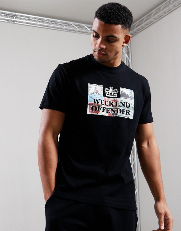 Weekend Offender Tickets T-Shirt Black