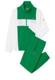 Lacoste - Regular Fit Logo Crocodile Track Suit White Green