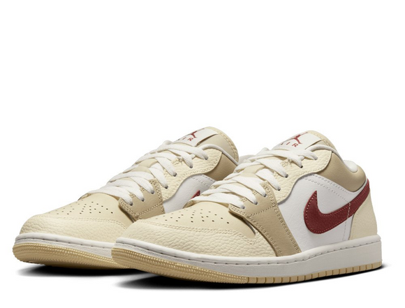Air Jordan 1 Low Beige Shoes