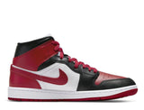Air Jordan 1 Mid "Bred Toe"