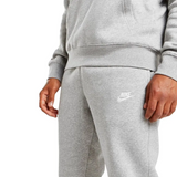 Nike club mens fleece full tracksuits grey