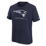 Nike Kids' Navy New England Patriots Sideline Legend Performance T-Shirt