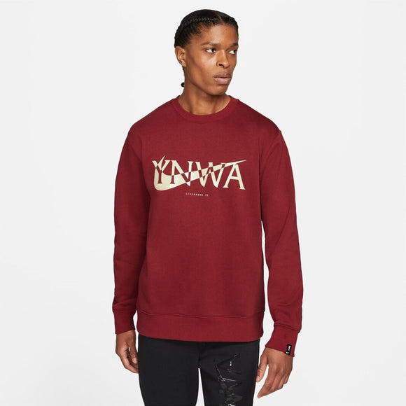 Nike Liverpool FC Men's Fleece Crew Sweatshirt