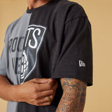 New era Brooklyn Nets Split Graphic Grey T-Shirt