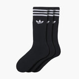 ADIDAS ORIGINALS SOLID CREW 3-PAIRS SOCK