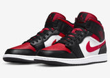 Air Jordan 1 Mid Bred Toe